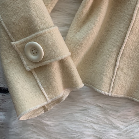 MERONA IVORY WAISTLINE DOUBLE BREASTED JACKET - Picture 3 of 16